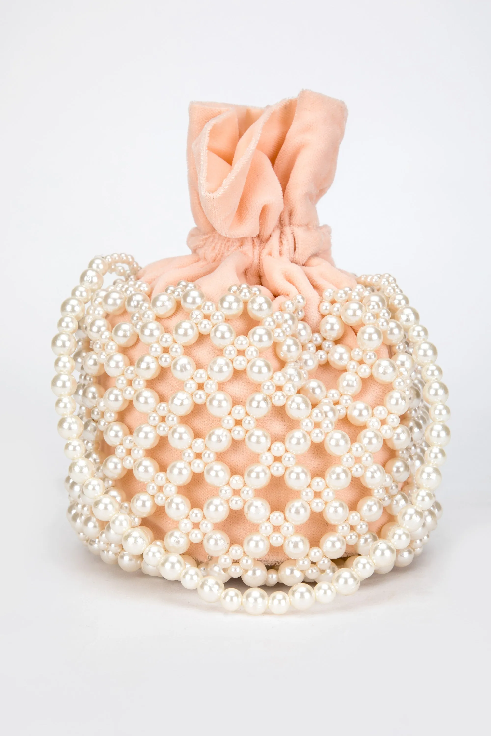Jaimini Bucket Bag – Peach