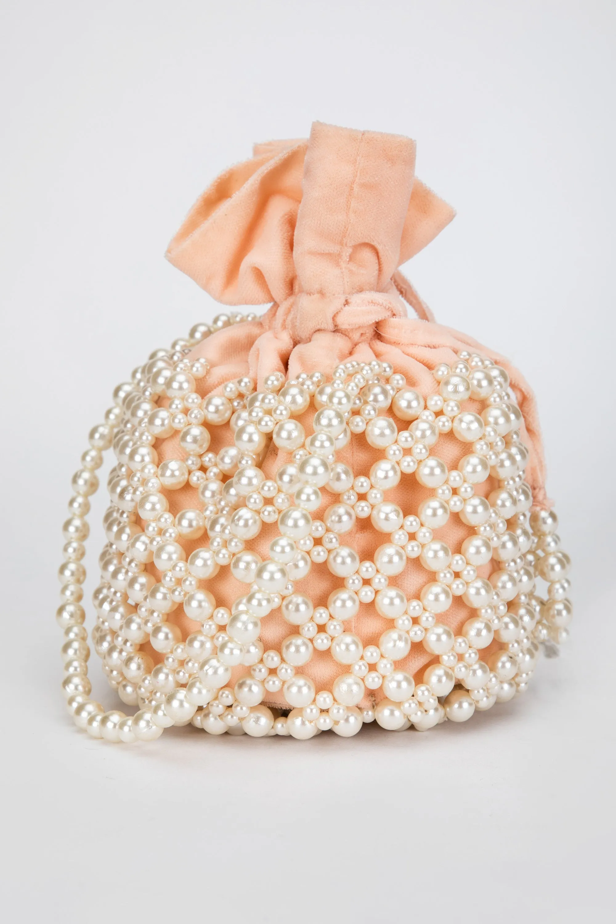 Jaimini Bucket Bag – Peach