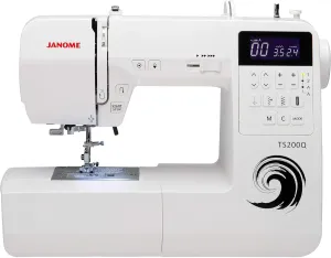 Janome Sewing Machine, White