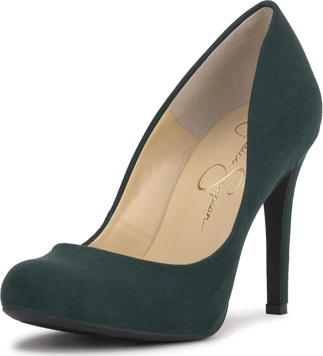 Jessica Simpson Women's Calie Round Toe Classic Heels Pumps Shoes