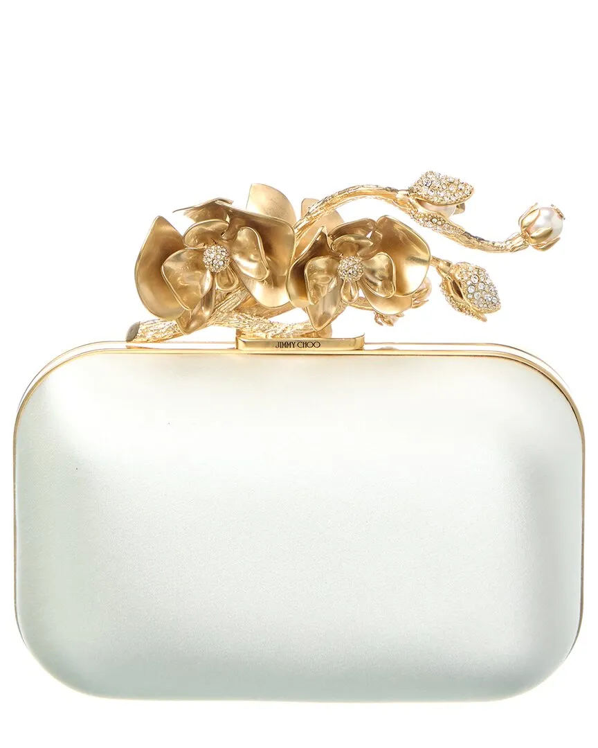 Jimmy Choo Cloud Satin Clutch
