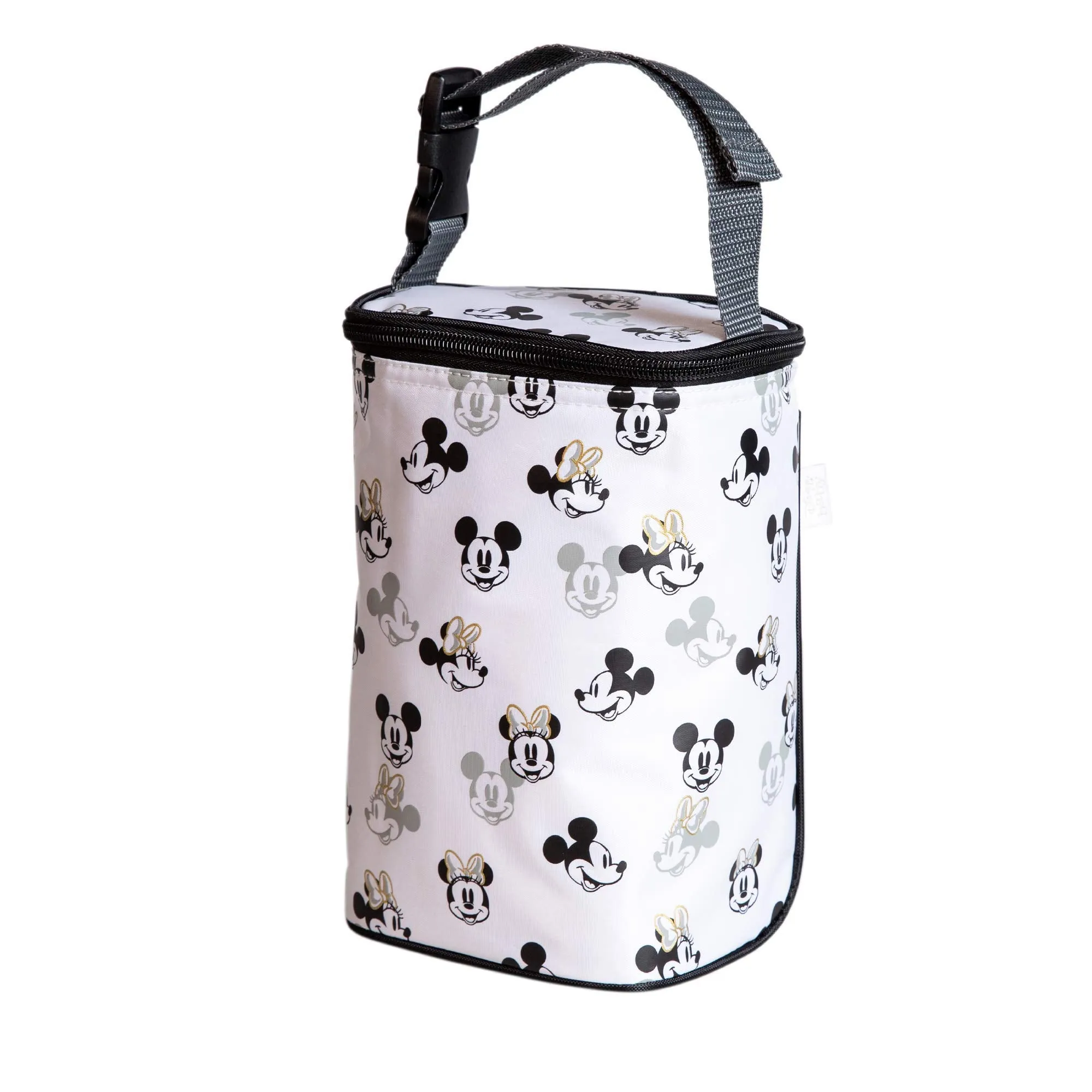J.L Childress Tall Twocool, Breastmilk Cooler, Baby Bottle & Baby Food Bag, Insulated & Leak Proof, Ice Pack Included, Fits 2-4 Bottles