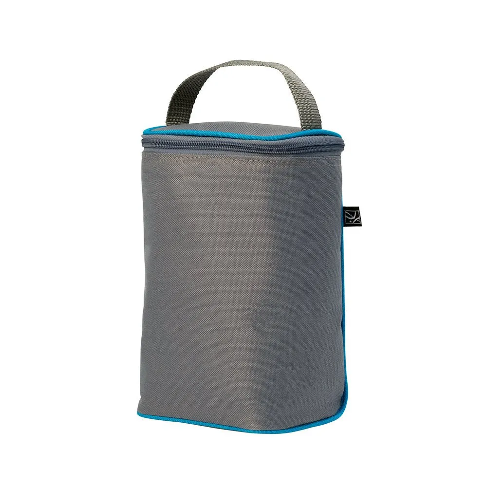 J.L Childress Tall Twocool, Breastmilk Cooler, Baby Bottle & Baby Food Bag, Insulated & Leak Proof, Ice Pack Included, Fits 2-4 Bottles