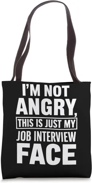 Job Interview Work Employment Applicant Career HR Tote Bag