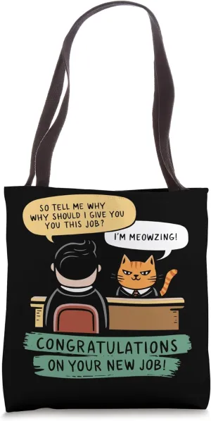 Job Interview Work Employment Applicant Career HR Tote Bag