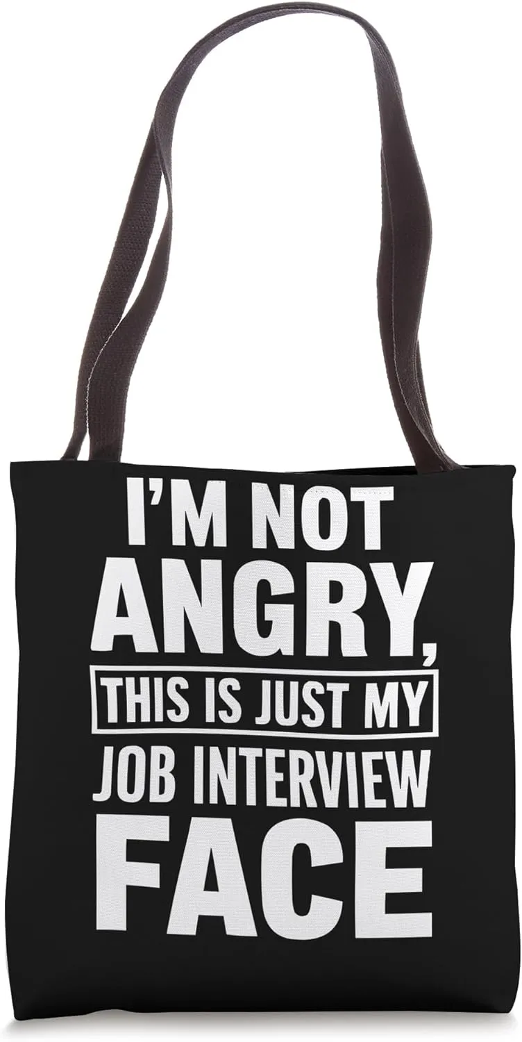 Job Interview Work Employment Applicant Career HR Tote Bag