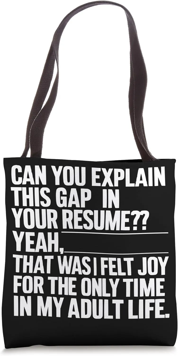 Job Interview Work Employment Applicant Career HR Tote Bag