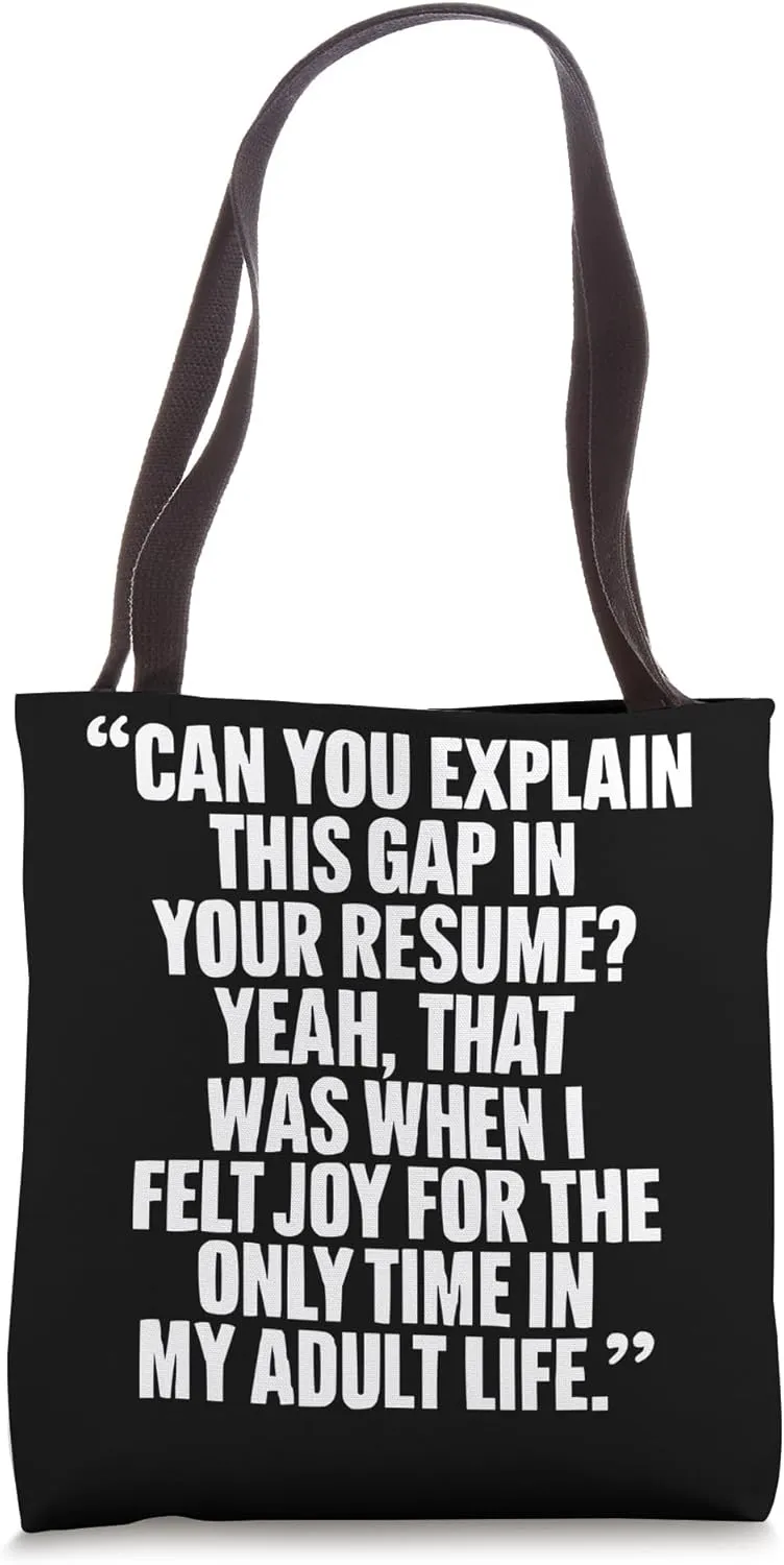 Job Interview Work Employment Applicant Career HR Tote Bag