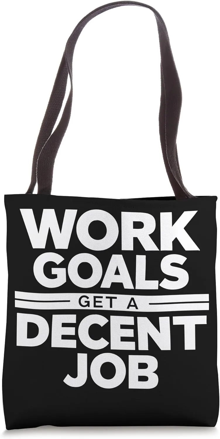 Job Seeker Work Employment Applicant Unemployed Tote Bag