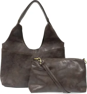 Joy Susan Hobo Handbag Purse: 4-Pocket Bag for Women