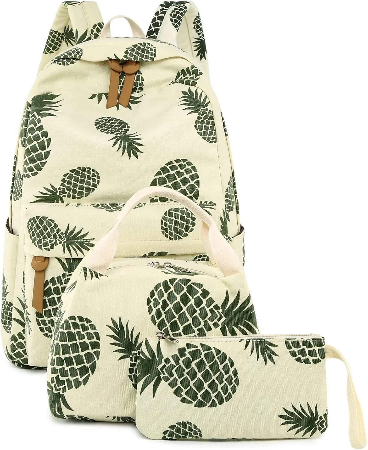 Joyfulife Girls Backpacks Kids Bookbags Teen Backpacks for School Student Backpack with Lunch Box Pencil Bags 3 in 1