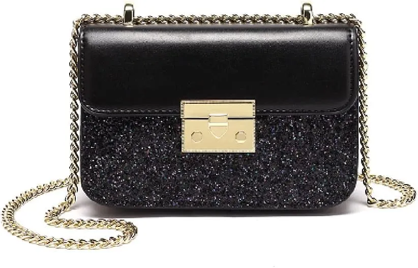 JSEIAJB Evening Bags for Women Crossbody Bag Chain Shoulder Evening Clutch Purse Formal Bag