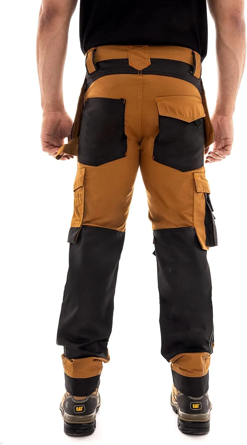 Juicy Trendz Men's Work Pants – Heavy-Duty Relaxed Fit Utility Cargo Trousers for Construction, Carpenter & Outdoor Work