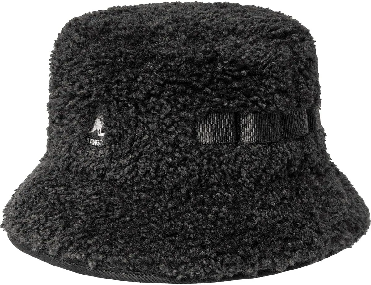 Kangol Faux Shearling Utility Bucket