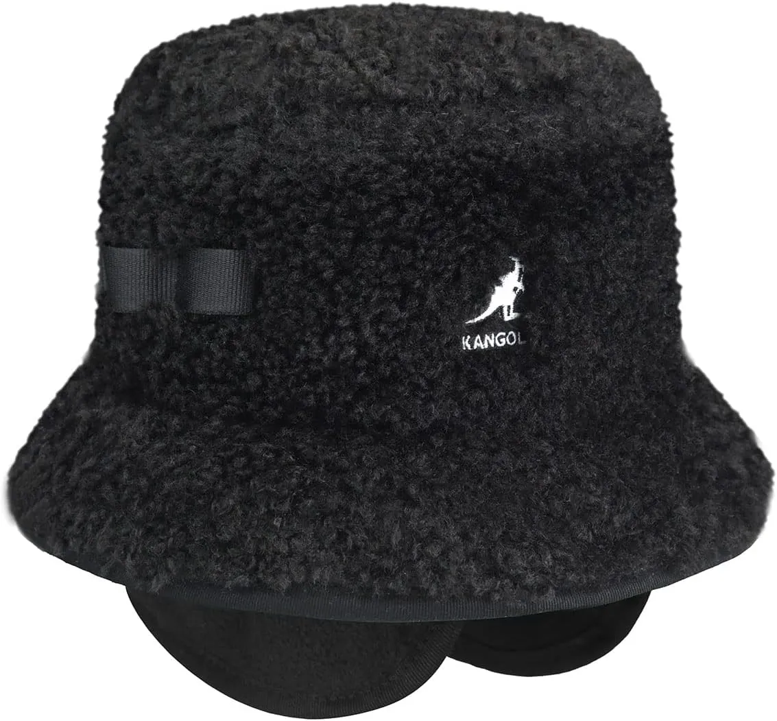 Kangol Faux Shearling Utility Bucket