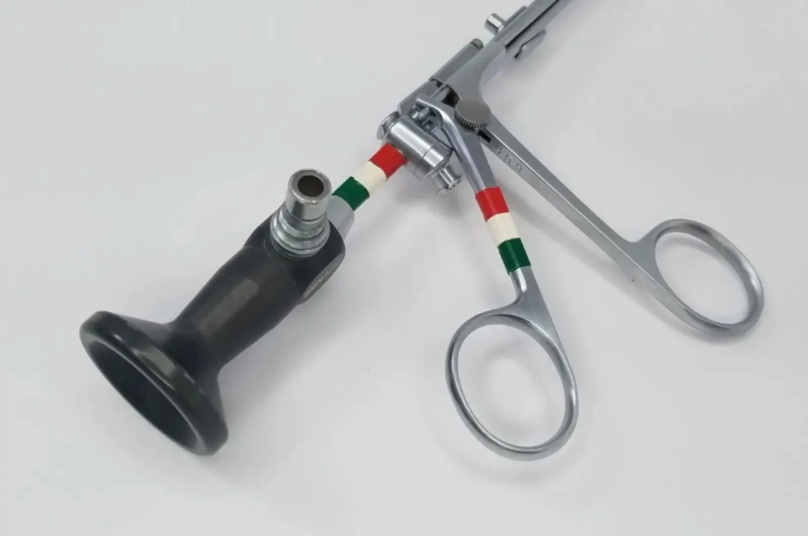 Karl Storz 28020A Nephroscope Hopkins 0° Right Angle Bend w/ 28020F Forceps
