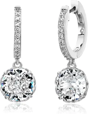 Kate Spade New York Women's That Sparkle Pave Huggies Earrings