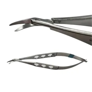 Katena K4-1020 Medium Right Castroviejo Corneoscleral Scissors 4-1/4"