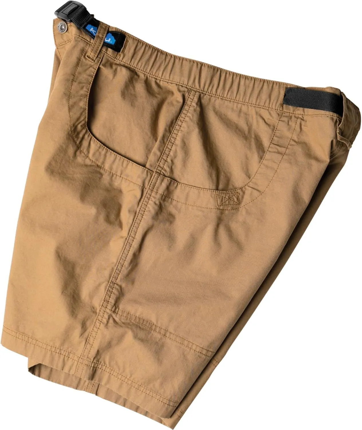 KAVU Chilli Lite Quick Dry Shorts with Elastic Waist and Belt Trunks