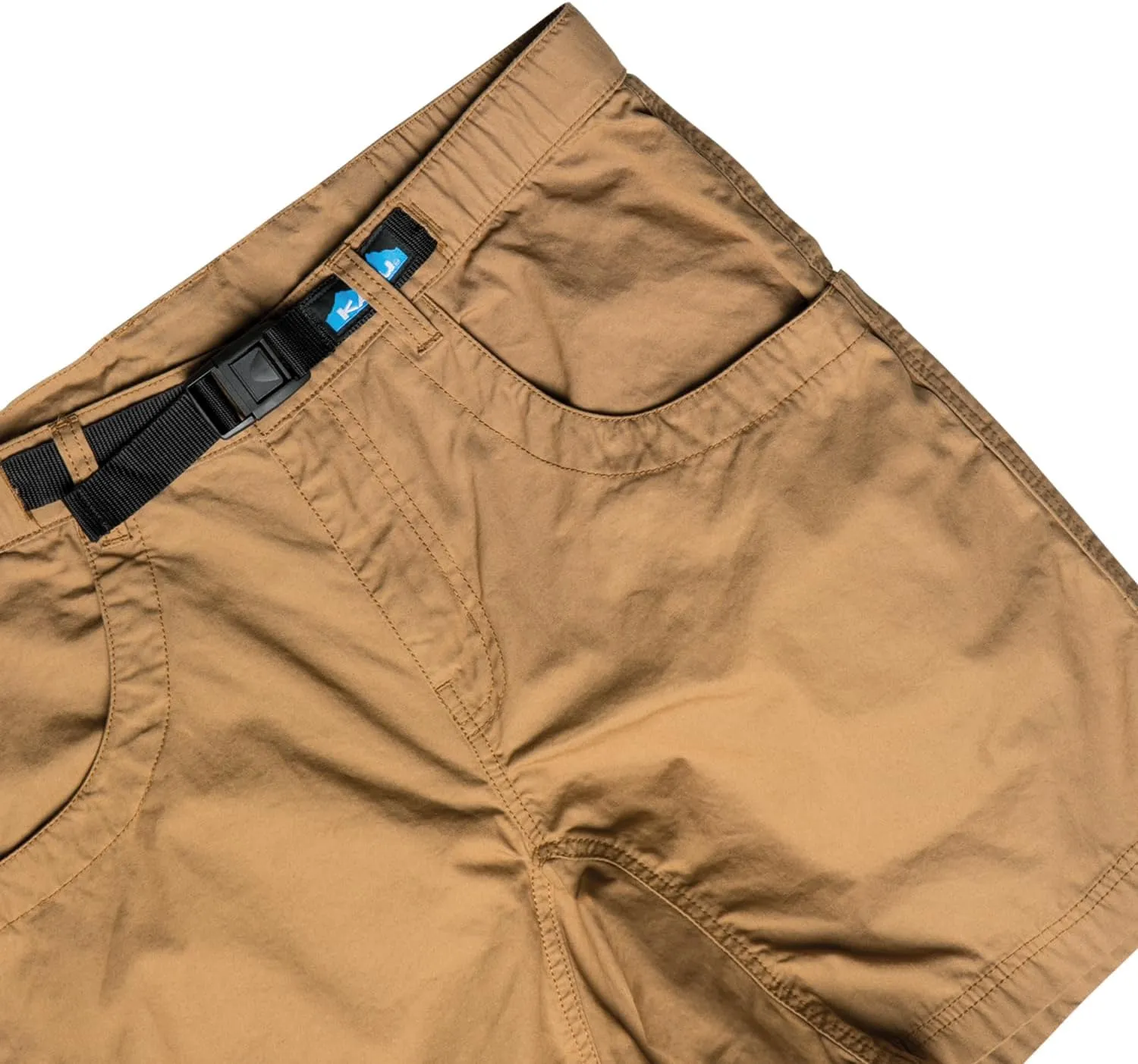 KAVU Chilli Lite Quick Dry Shorts with Elastic Waist and Belt Trunks