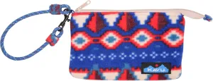 KAVU Cozy Clutch Fleeece Wallet Pouch Zip Wristlet