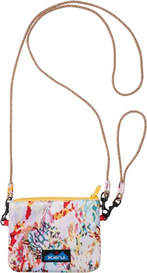 KAVU Renrose Crossbody Wallet with Rope Strap