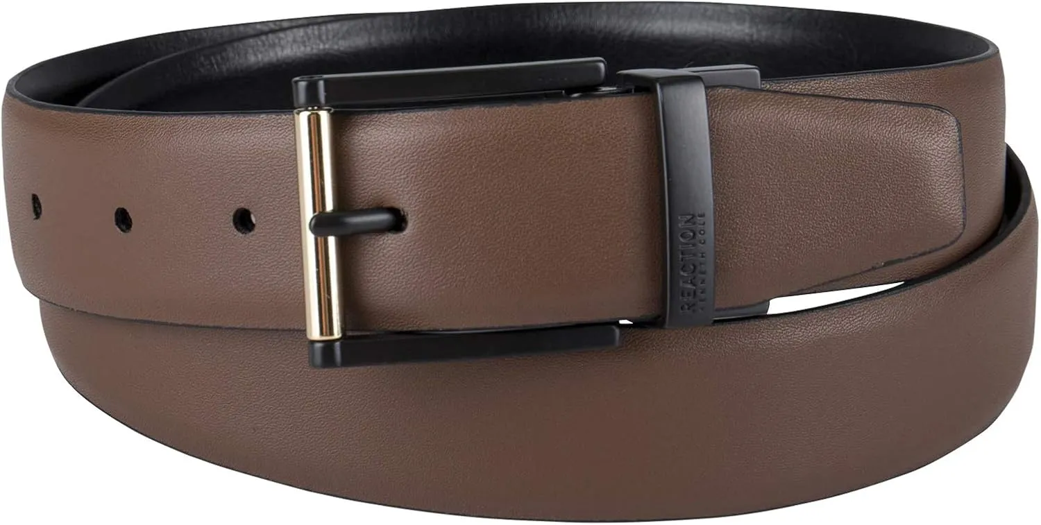 Kenneth Cole Men's Two-in-One Reversible Belt