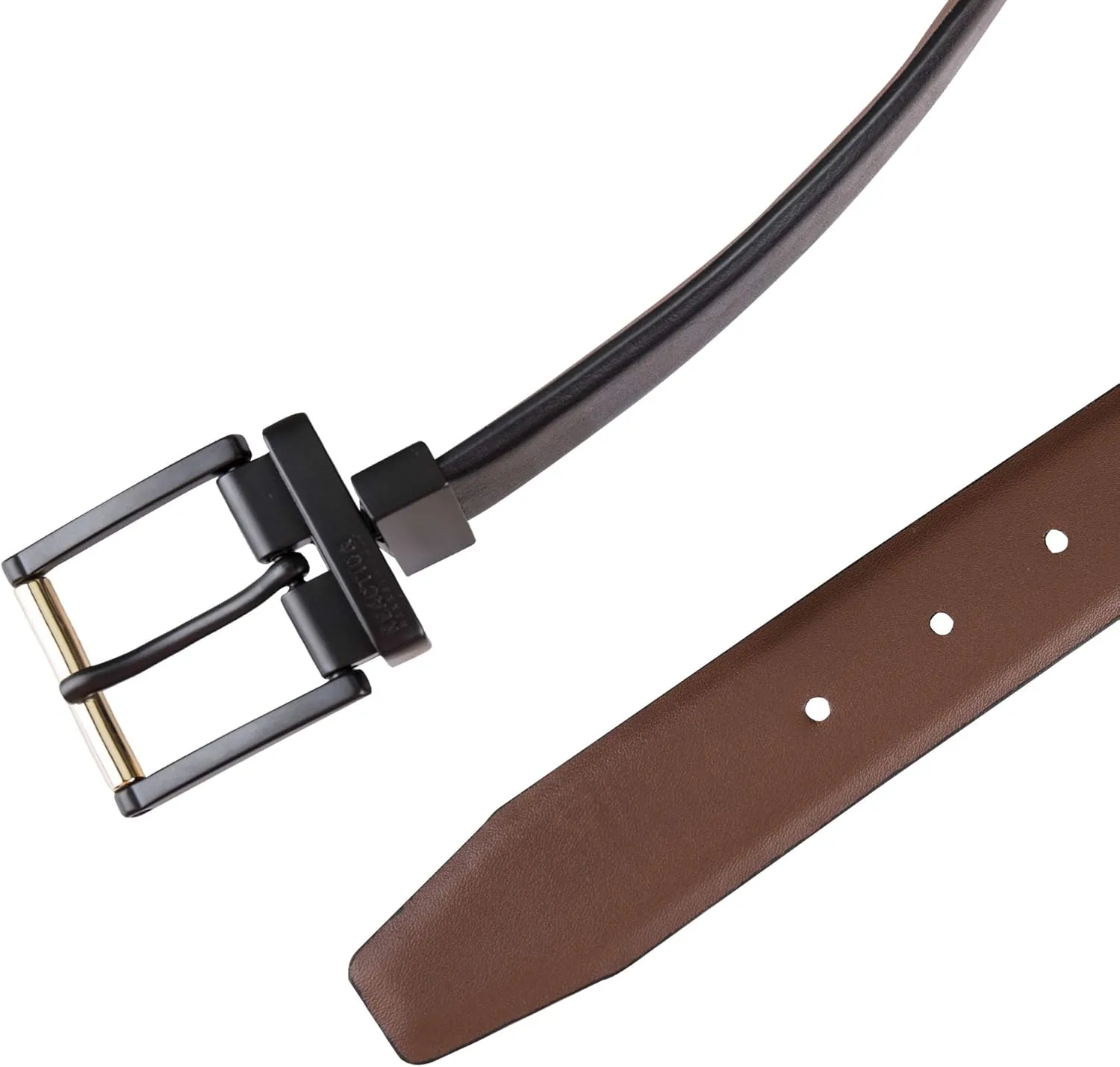 Kenneth Cole Men's Two-in-One Reversible Belt