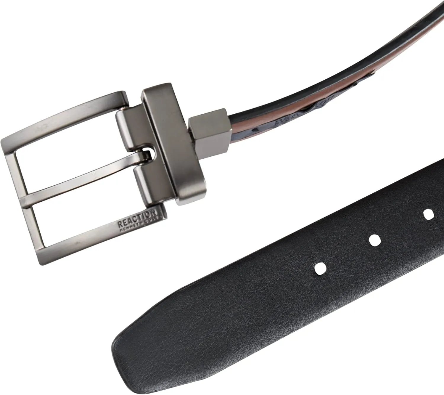 Kenneth Cole REACTION Men's Two-in-one Reversible Belt