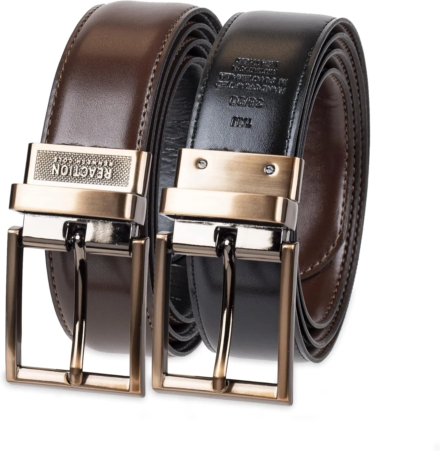 Kenneth Cole REACTION Men's Two-in-one Reversible Belt