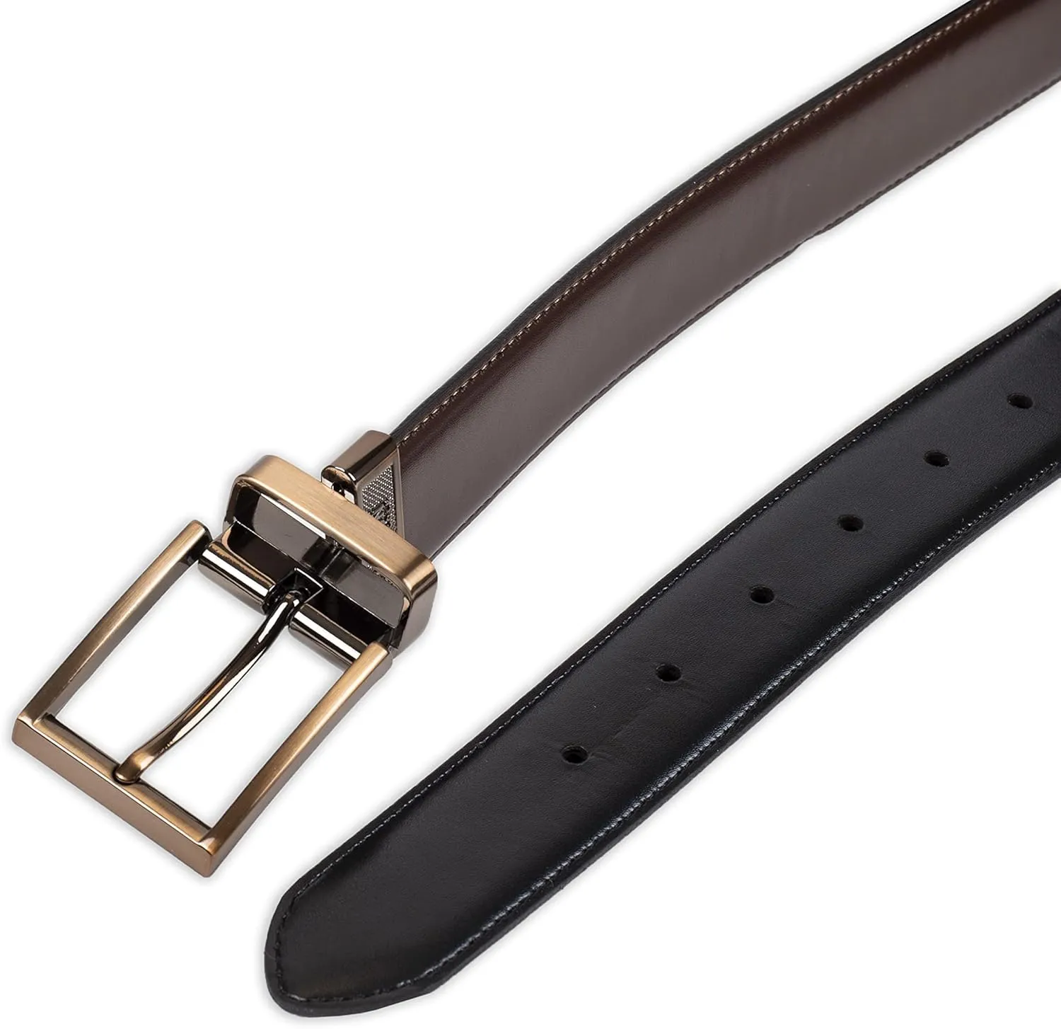 Kenneth Cole REACTION Men's Two-in-one Reversible Belt