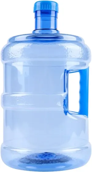 Kichvoe 5L Water Jug Bottle Plastic Water Jug Water Container with Cap Portable Water Kettle Water Carrier Tank for Home Outdoor Camping 5 L Water