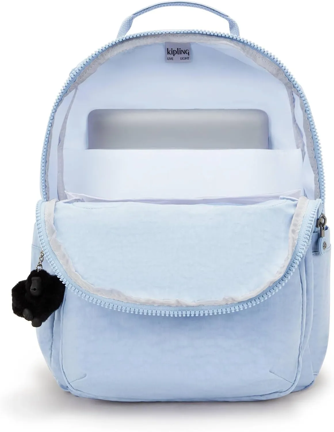 Kipling Women's Seoul 15" Laptop Backpack, Durable, Roomy with Padded Shoulder Straps, Built-In Protective Sleeve