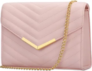 KKXIU Women Formal Vegan Leather Evening Envelope Clutch Purses and Handbags for Party Wedding Prom Bridal