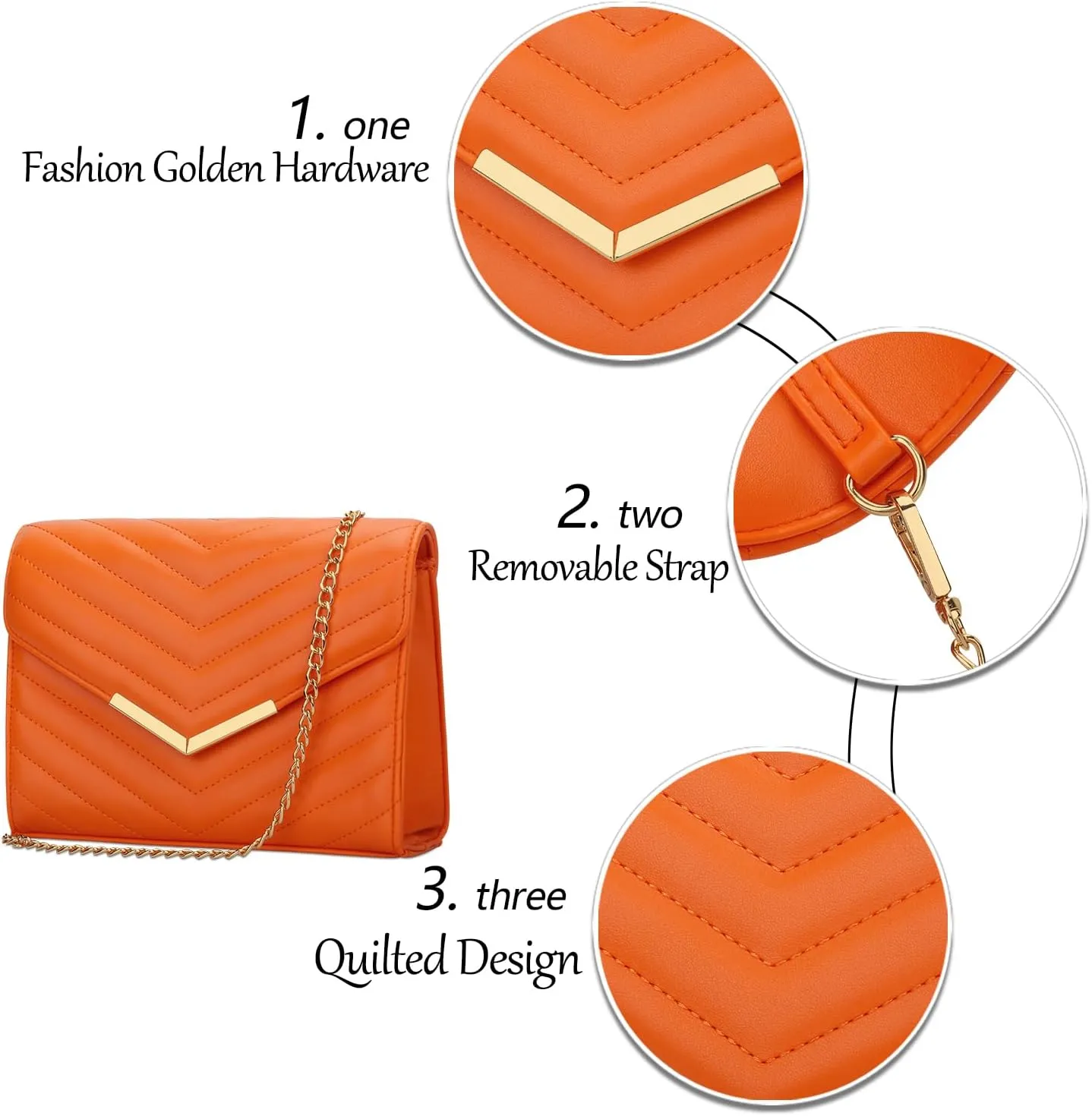 KKXIU Women Formal Vegan Leather Evening Envelope Clutch Purses and Handbags for Party Wedding Prom Bridal