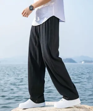 Kung Fu Pants Chinese Traditional Martial Arts Trousers Wing Chun Tai Chi Training Pants