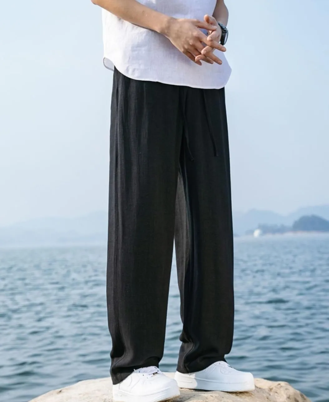 Kung Fu Pants Chinese Traditional Martial Arts Trousers Wing Chun Tai Chi Training Pants