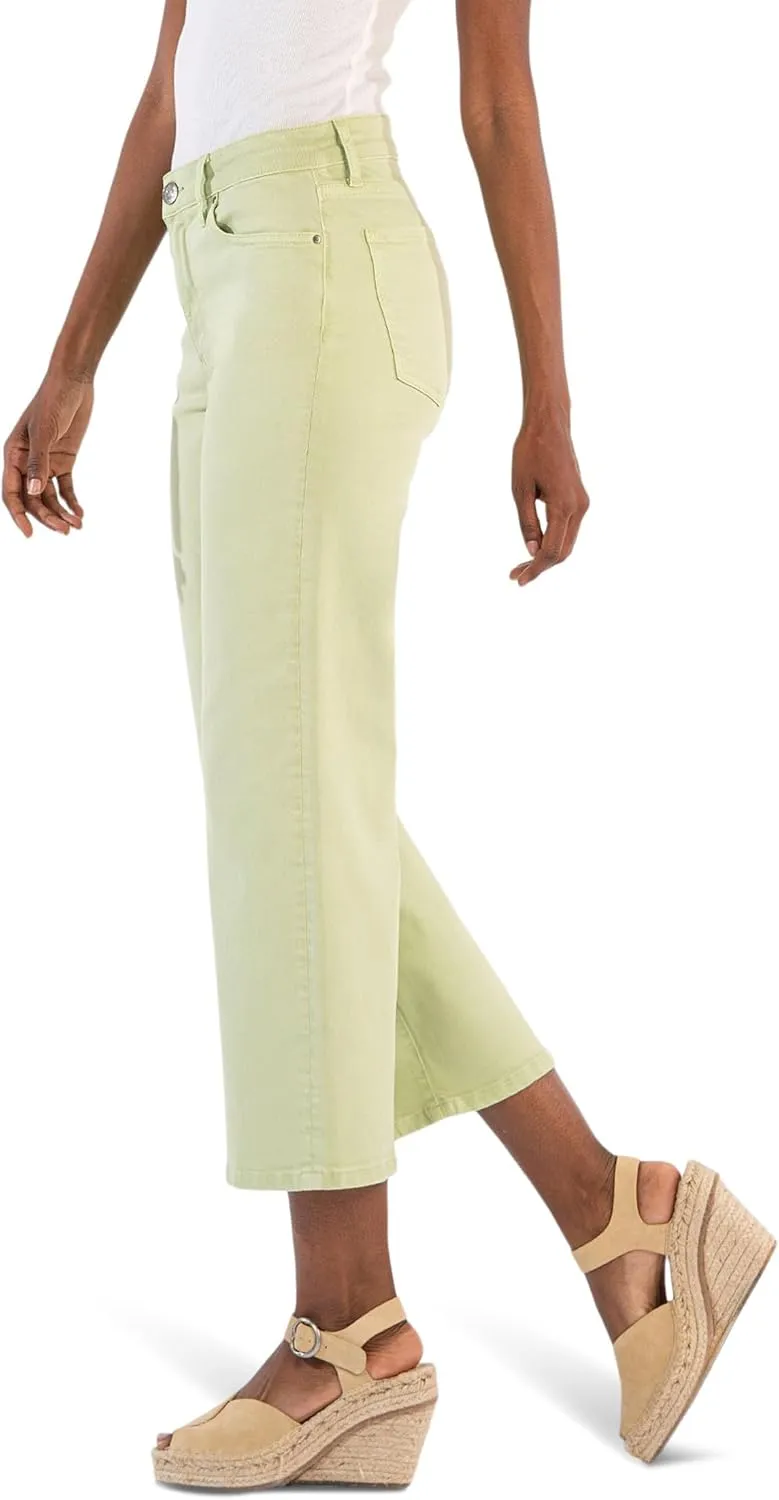 KUT from the Kloth Women's Charlotte High-Rise Reg Hem in Mint