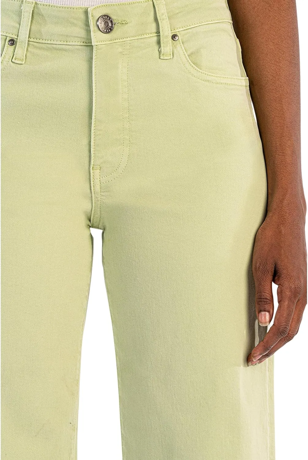 KUT from the Kloth Women's Charlotte High-Rise Reg Hem in Mint
