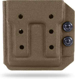 Kydex AR-15 / M4 / M16 5.56mm Rifle Single Mag Pouch | Veteran Made in The USA | Premium Mag Holster with Belt Clip Attachement