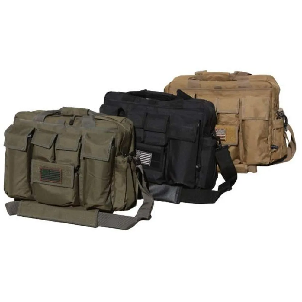 LA Police Gear Tactical Mil-Spec Jumbo Operator Diaper Bag, Men's Diaper Bag, Women's Diaper Bag - OD Green