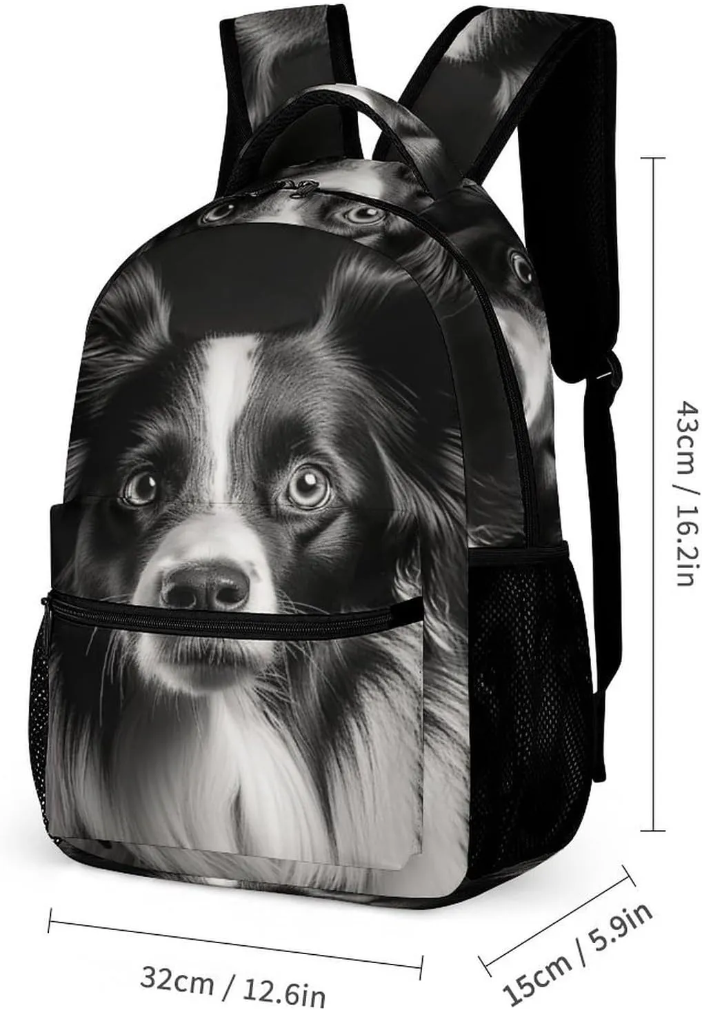 Laptop Backpack for Travel Daypack Computer Bag Work A Photo of A Dog Back Pack Nurse Bag for Hiking