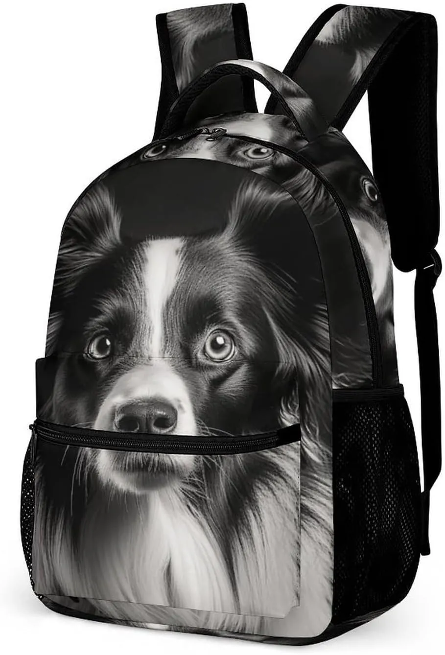 Laptop Backpack for Travel Daypack Computer Bag Work A Photo of A Dog Back Pack Nurse Bag for Hiking
