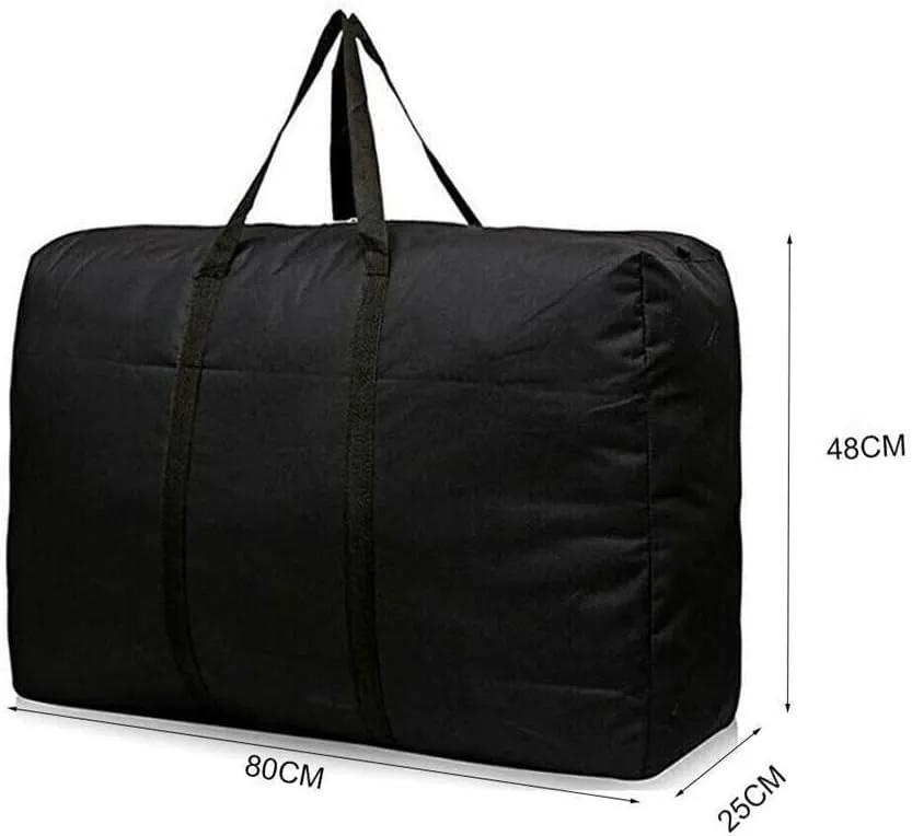 Large Capacity Luggage Bag Multifunctional Organizing Storage Bag Waterproof Quilt Portable Storage Bag Moving Travel Storage(5PCS)