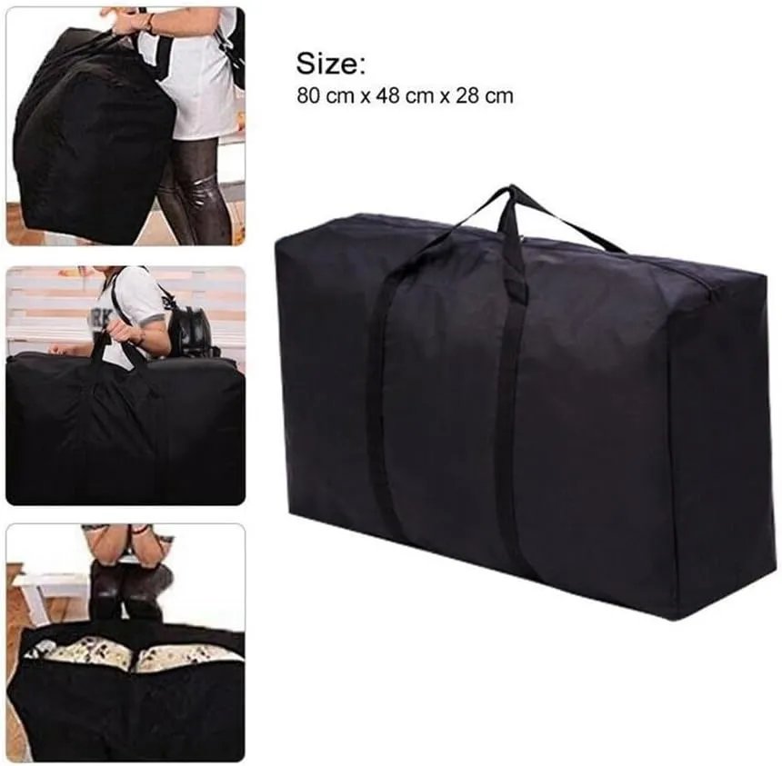 Large Capacity Luggage Bag Multifunctional Organizing Storage Bag Waterproof Quilt Portable Storage Bag Moving Travel Storage(5PCS)