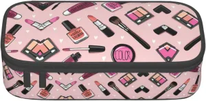 Large Capacity Storage Bag, Office Supplies Box, Modern Girl Cosmetic Makeup Bag, Desk Organizer with Stylish