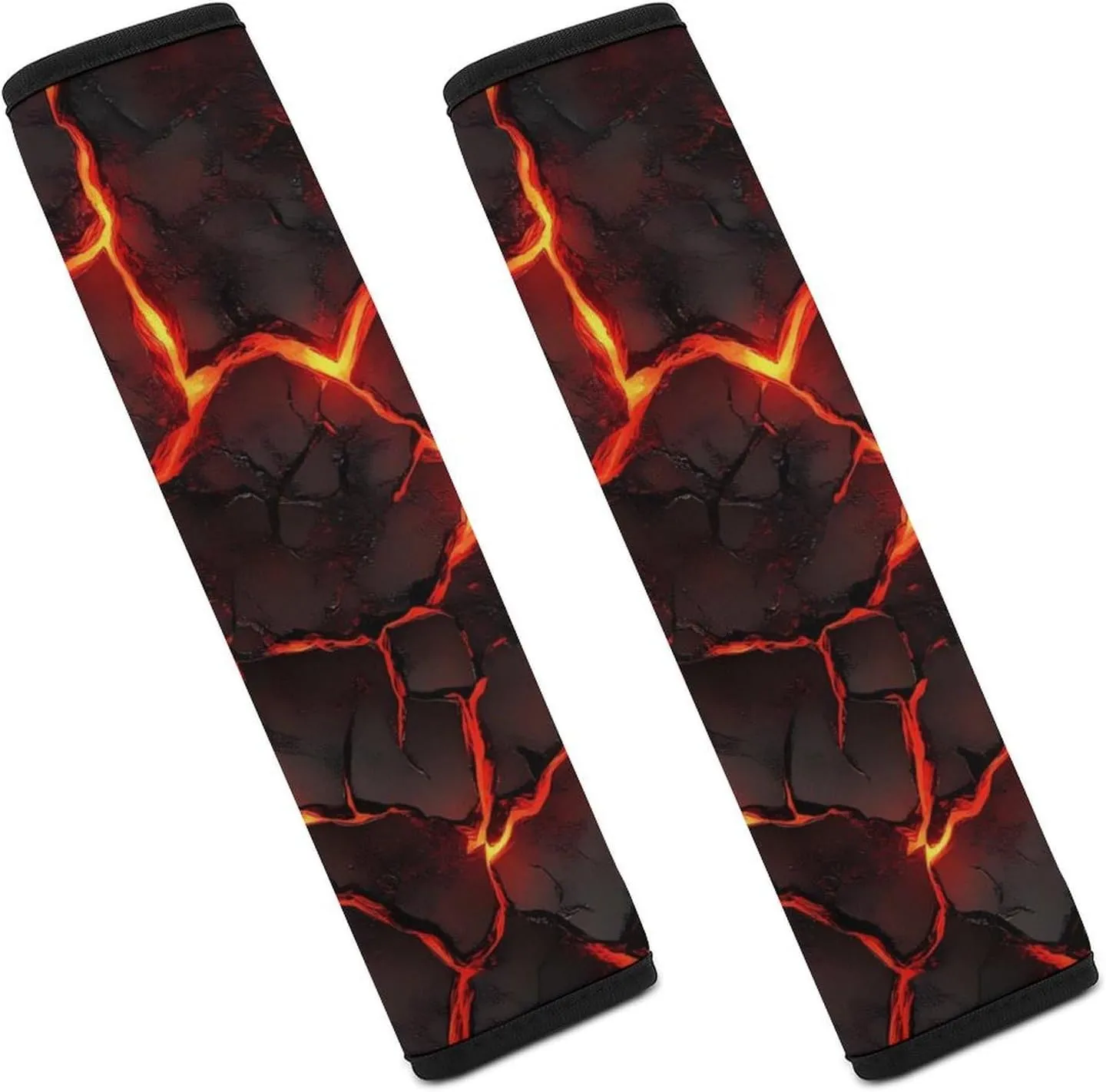 Lava Magma Universal Seat Belt Cover Pad Soft Shoulder Strap Neck Cushion Protector Covers Car Accessories