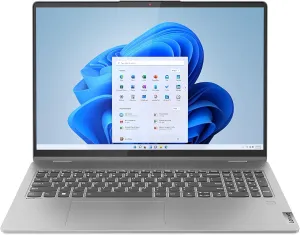 Lenovo IdeaPad Flex 5 2-in-1, 16” WUXGA Display, AMD Ryzen 7, 16GB RAM, 512GB SSD, 1920x1200 px, Touchscreen, Windows 11, Arctic Grey