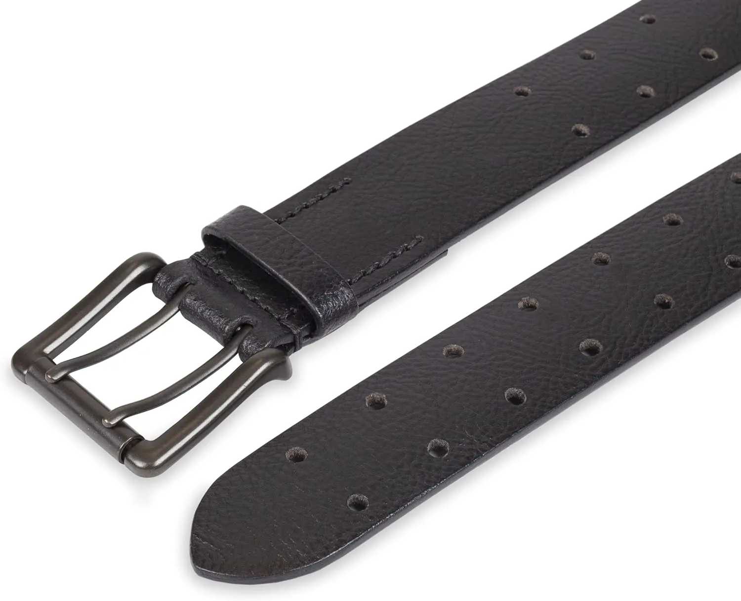 Levi's Men's Casual Everyday Jean Belt with Double Prong Buckle