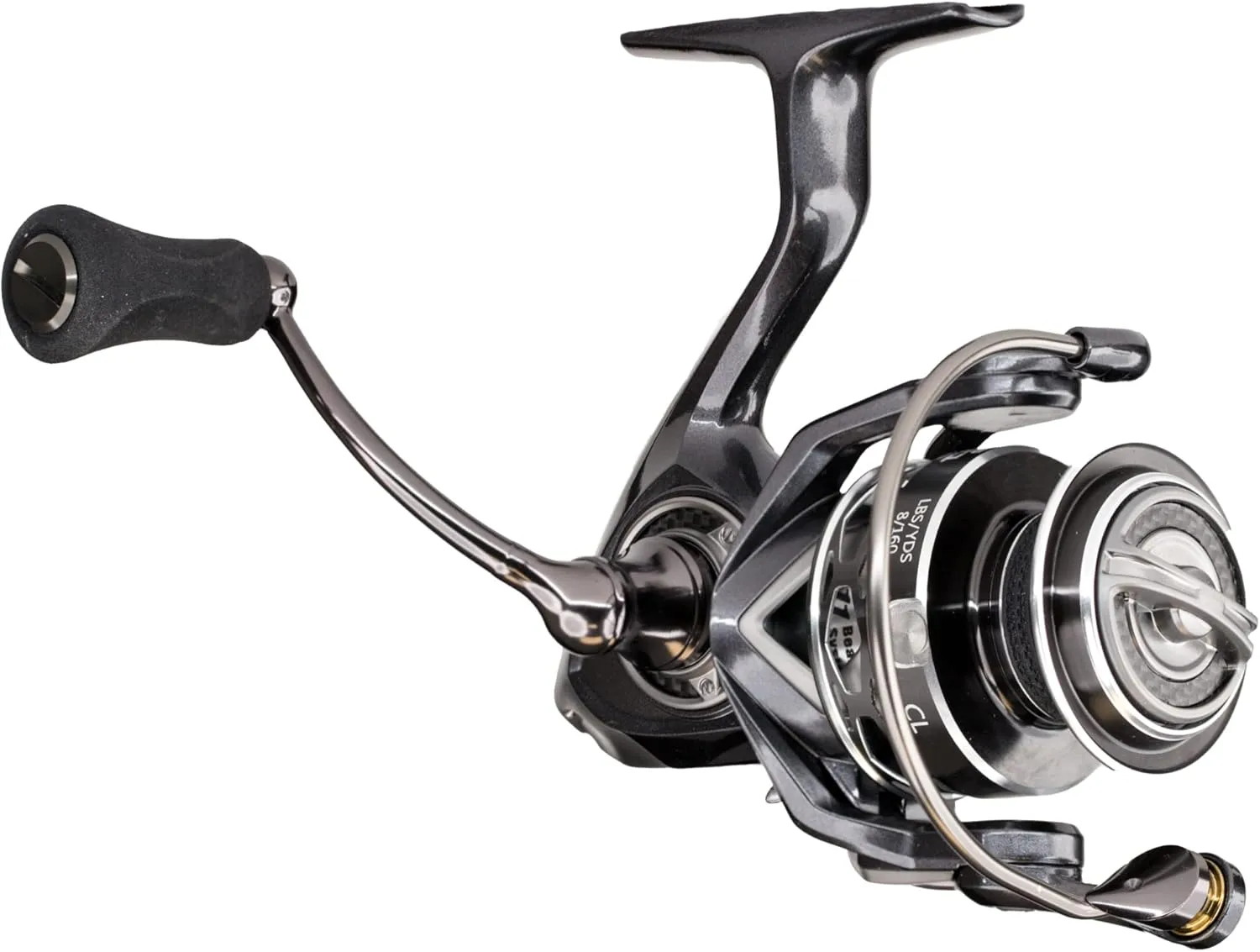 Lew's Custom Lite SLP Baitcast Fishing Reel, 7.5:1 Gear Ratio, 11 Bearing System with Stainless Steel Double Shielded Ball Bearings